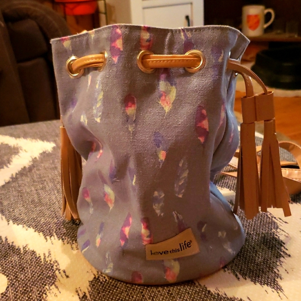 Love this life bucket bag/backpack